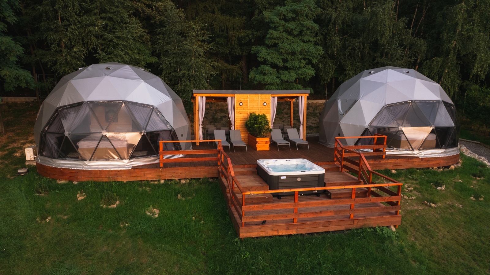 GEODOMAS glamping kupoly pre rekreačný biznis