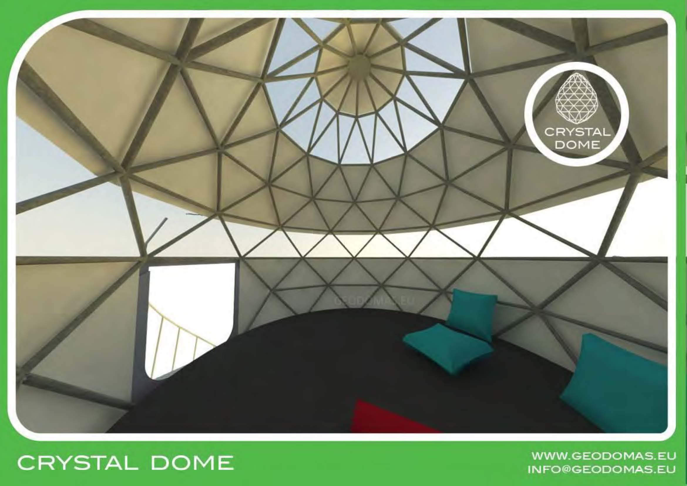 7m2 Ø3m Crystal Dome for Wild Nature | Treehouse Village