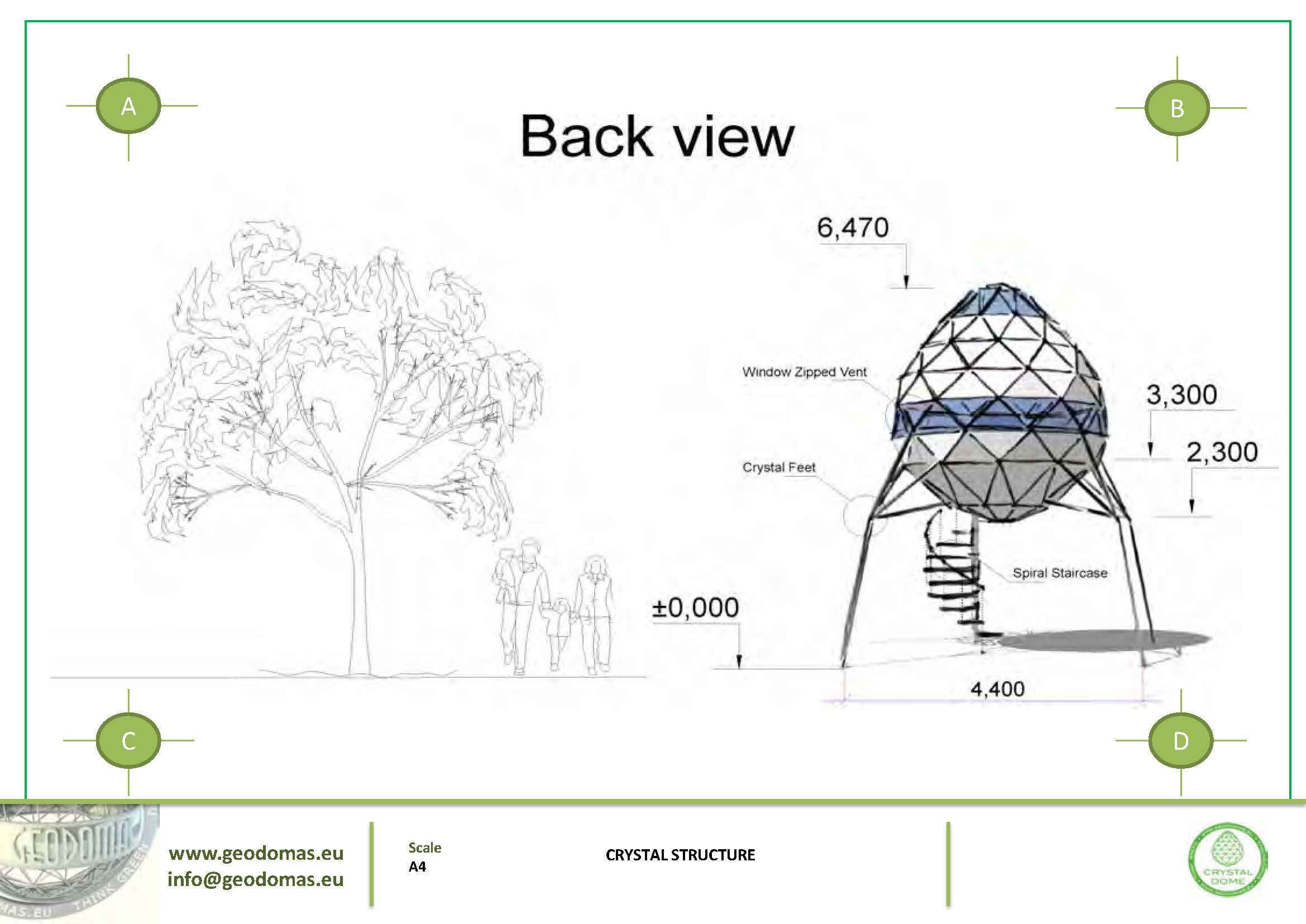 7m2 Ø3m Crystal Dome for Wild Nature | Treehouse Village
