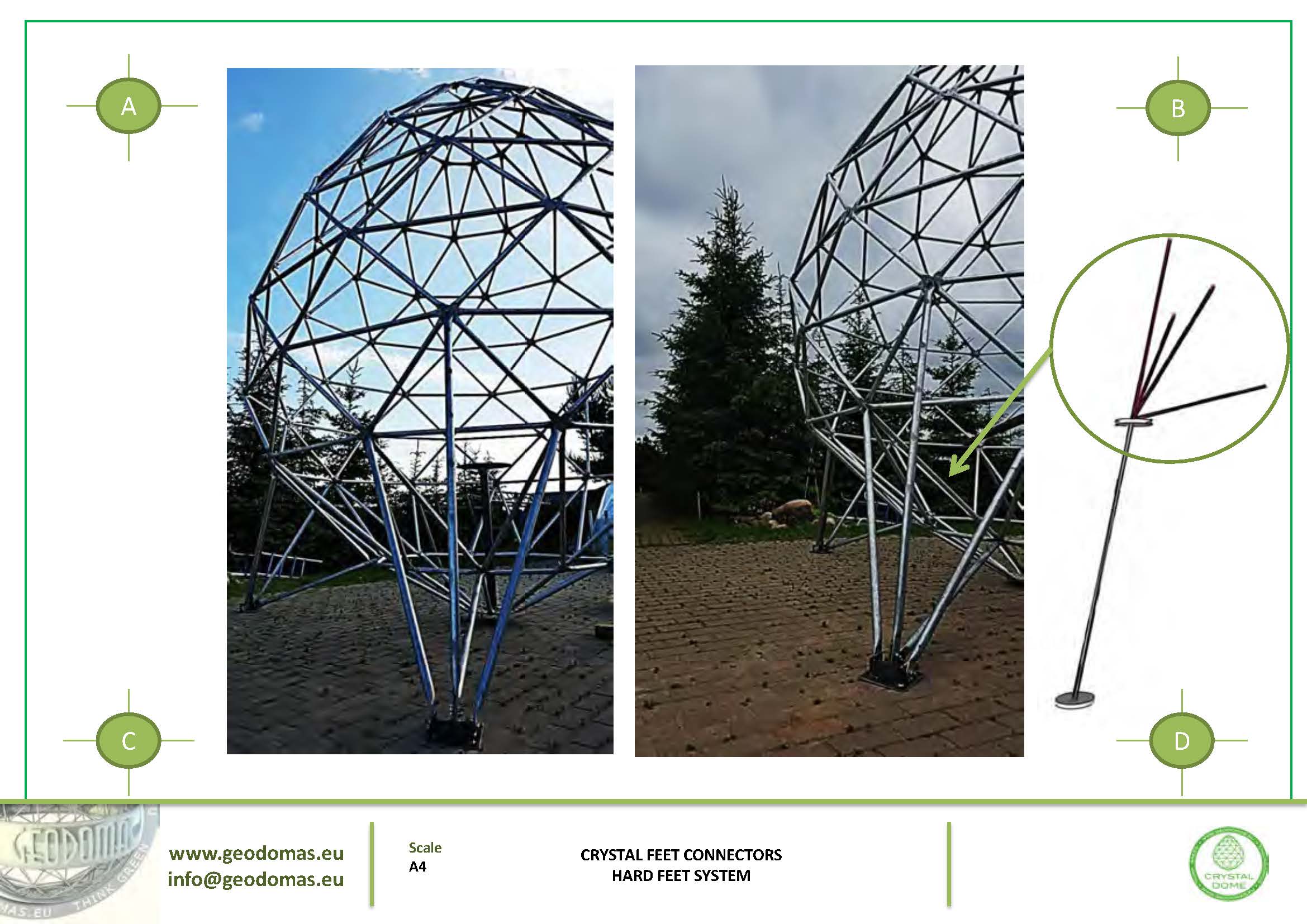 7m2 Ø3m Crystal Dome for Wild Nature | Treehouse Village