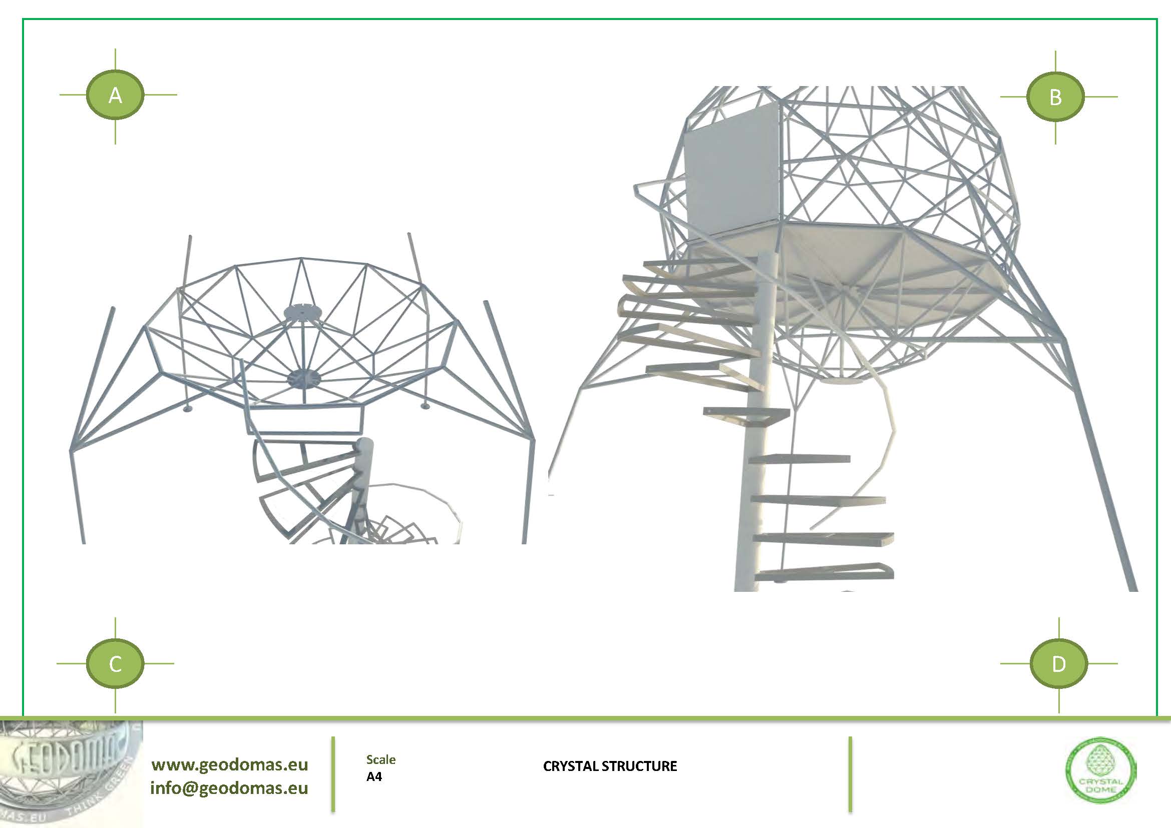 7m2 Ø3m Crystal Dome for Wild Nature | Treehouse Village