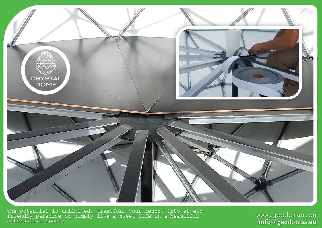 7m2 Ø3m Crystal Dome for Wild Nature | Treehouse Village