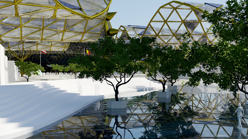 Our Ideas preparing and developing the EXPO 2017 design concept | Futuristic City Expo 2017