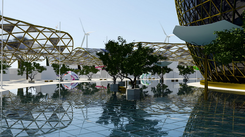 Our Ideas preparing and developing the EXPO 2017 design concept | Futuristic City Expo 2017