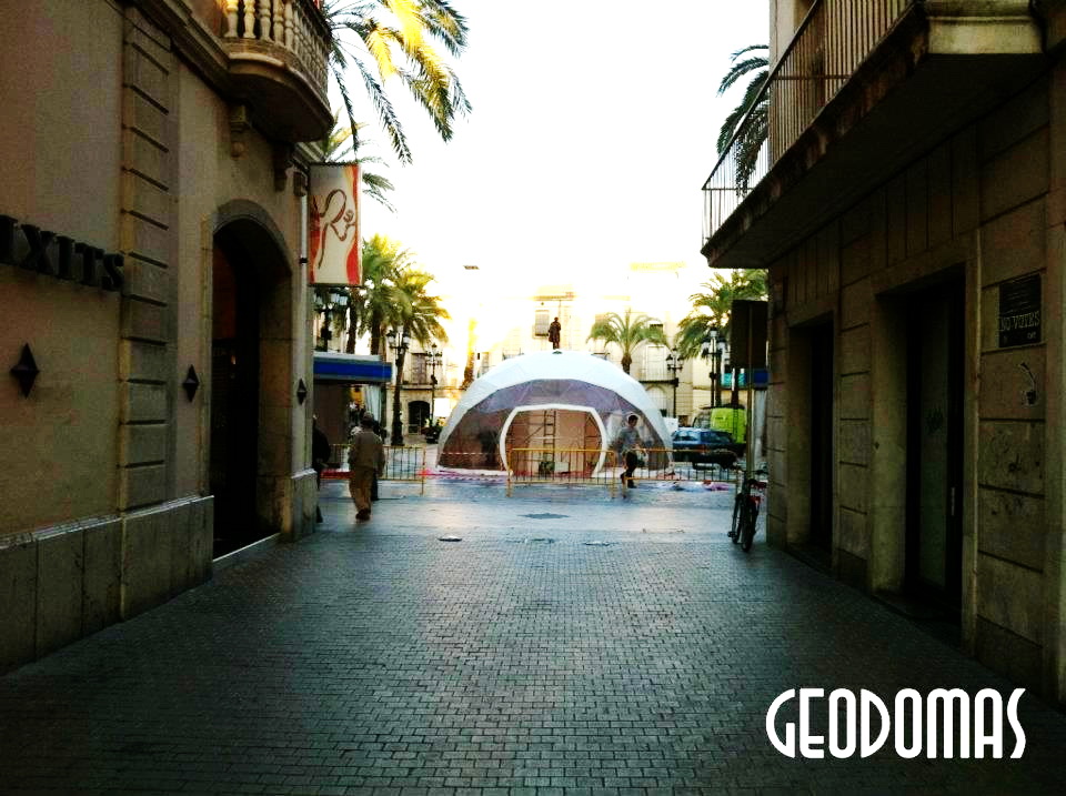 50m2 Viu Comercial Mall Ø8m Dome | Vilanova, Spain