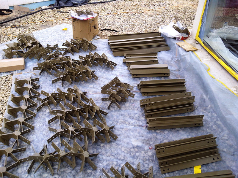 28m2 Roof Deck Window Dome Ø6m LOW Height Structure