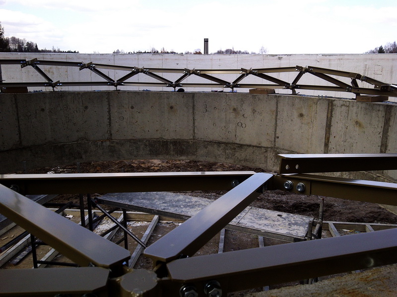 28m2 Roof Deck Window Dome Ø6m LOW Height Structure