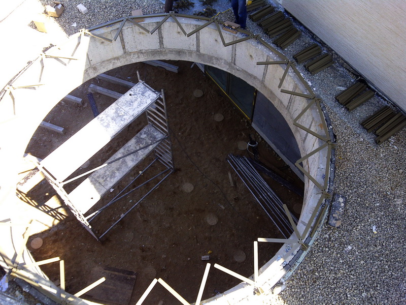 28m2 Roof Deck Window Dome Ø6m LOW Height Structure