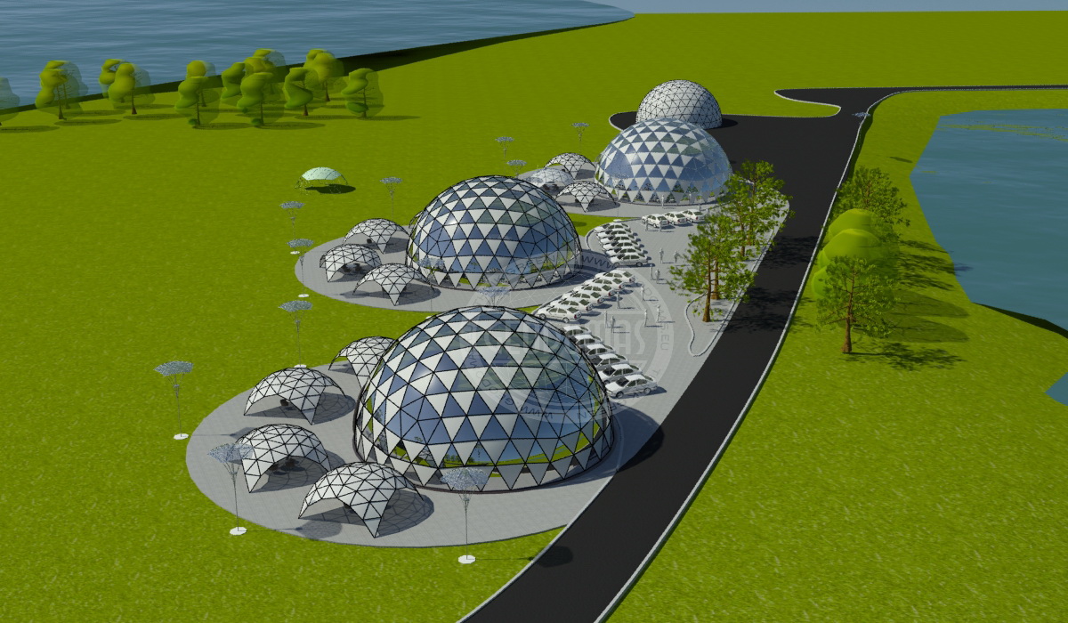 2500m2 Golden Gates Motel Complex 314m2 Domes | Yaroslavl, Russia