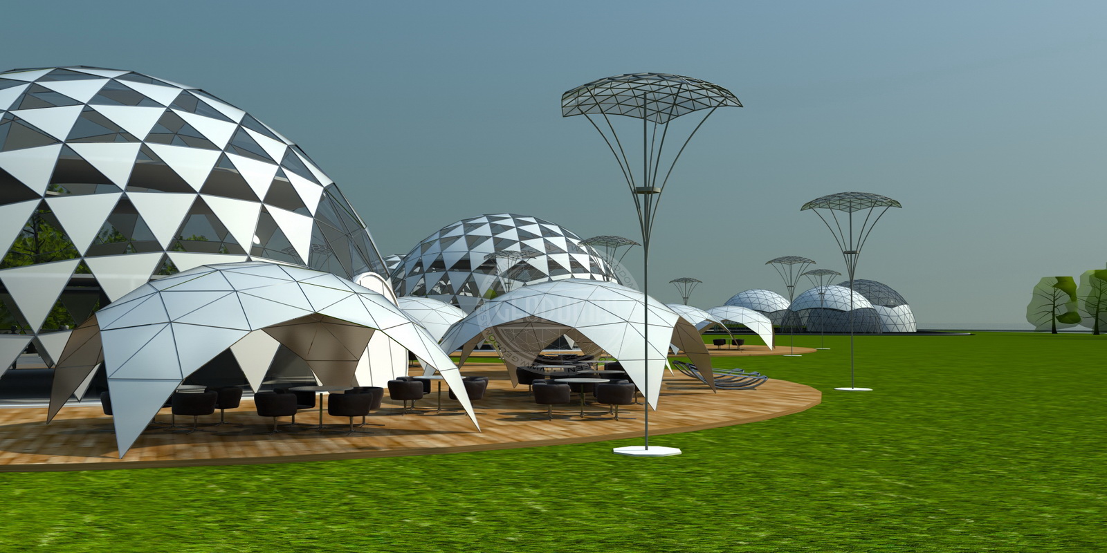 2500m2 Golden Gates Motel Complex 314m2 Domes | Yaroslavl, Russia