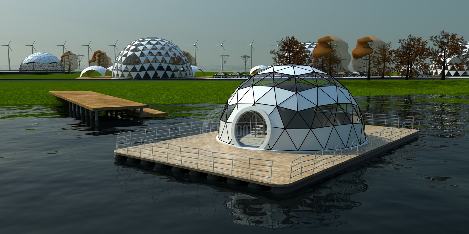 2500m2 Golden Gates Motel Complex 314m2 Domes | Yaroslavl, Russia