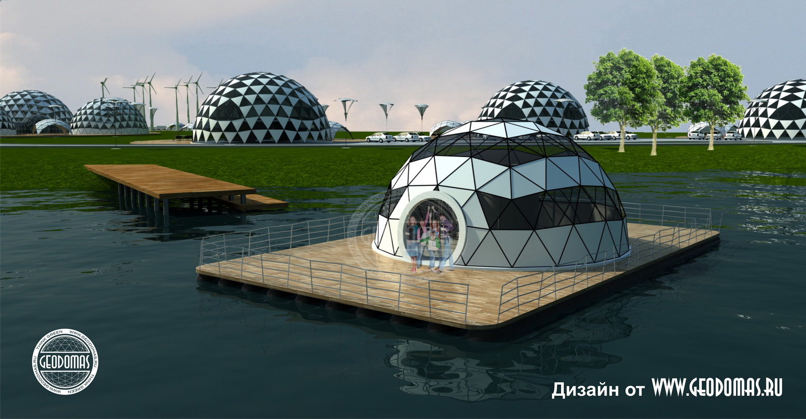 2500m2 Golden Gates Motel Complex 314m2 Domes | Yaroslavl, Russia