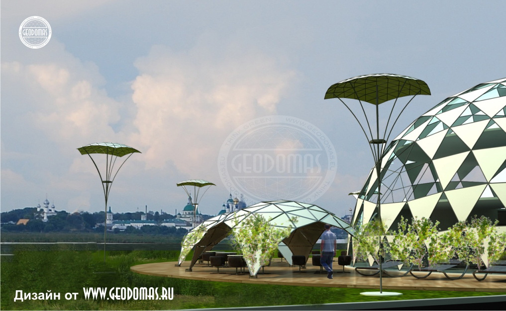 2500m2 Golden Gates Motel Complex 314m2 Domes | Yaroslavl, Russia