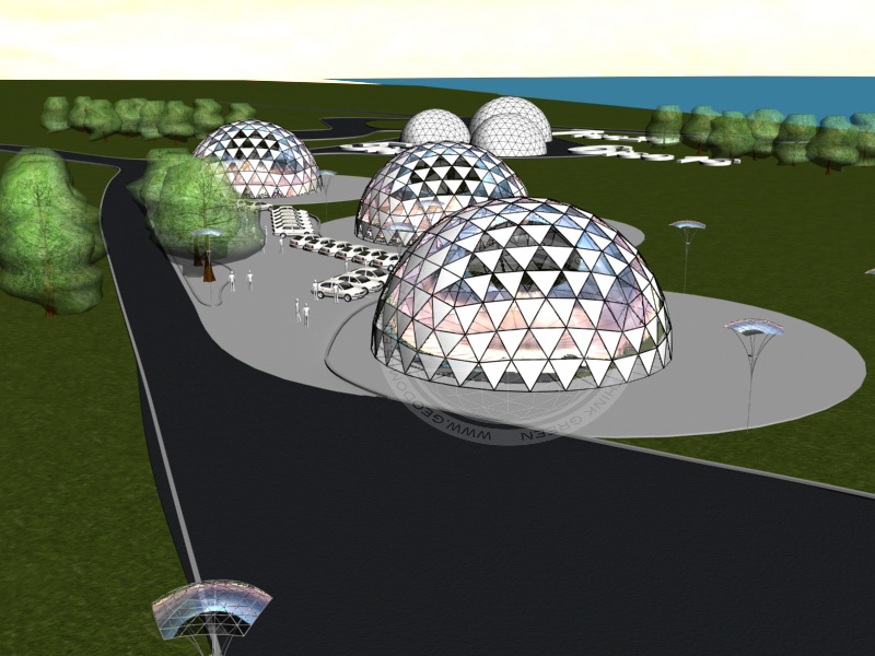 2500m2 Golden Gates Motel Complex 314m2 Domes | Yaroslavl, Russia