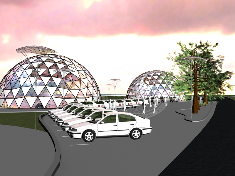 2500m2 Golden Gates Motel Complex 314m2 Domes | Yaroslavl, Russia