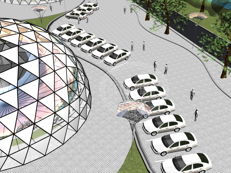 2500m2 Golden Gates Motel Complex 314m2 Domes | Yaroslavl, Russia