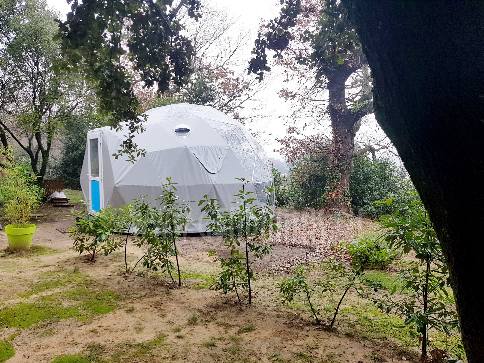 20m² Glamping Maisons Bulles™ night Panoramic bubble Ø5m