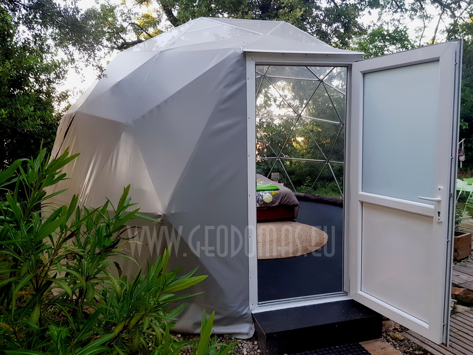 20m² Glamping Maisons Bulles™ night Panoramic bubble Ø5m