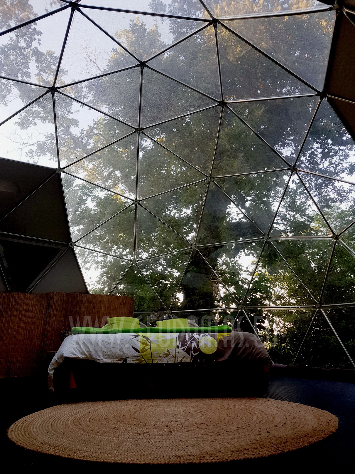 20m² Glamping Maisons Bulles™ night Panoramic bubble Ø5m