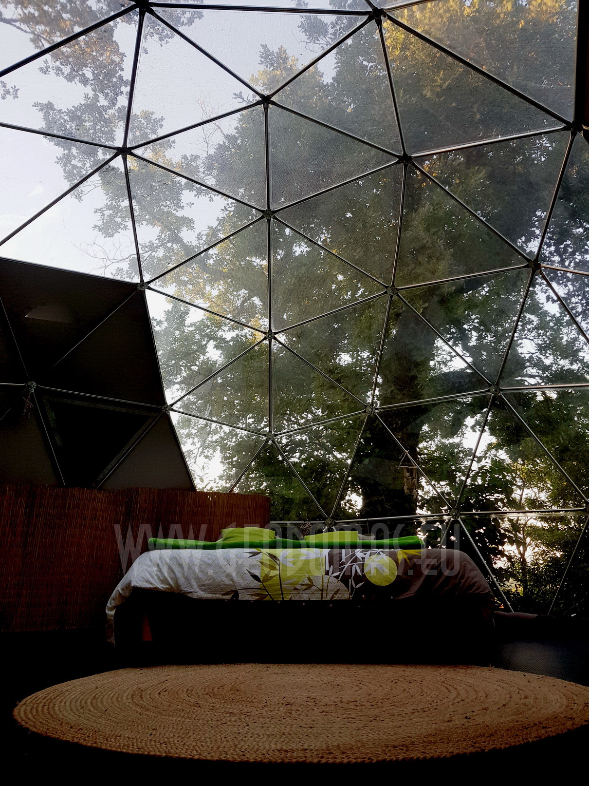 20m² Glamping Maisons Bulles™ night Panoramic bubble Ø5m