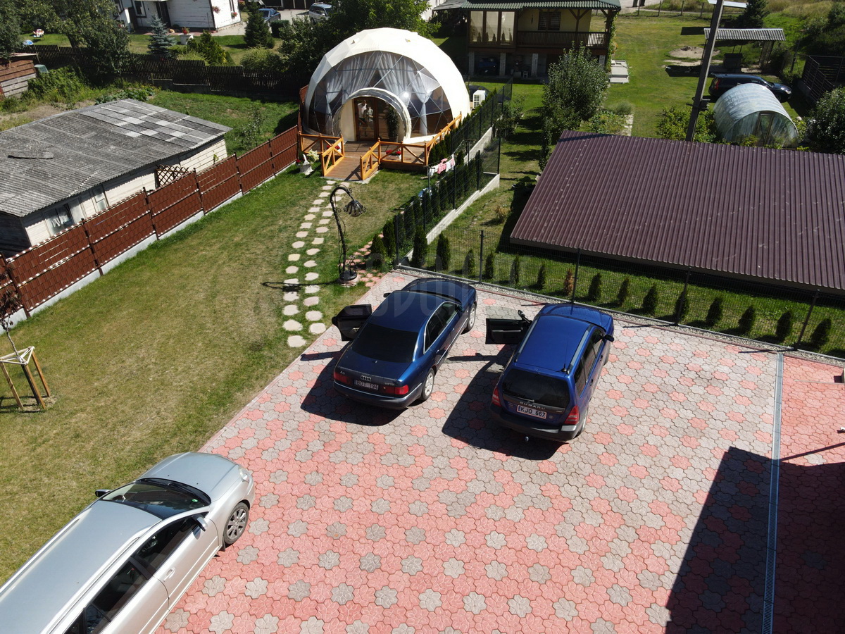 63m2 Kupolinė picerija Ø9m | Picų lobynas, Rūdiškės