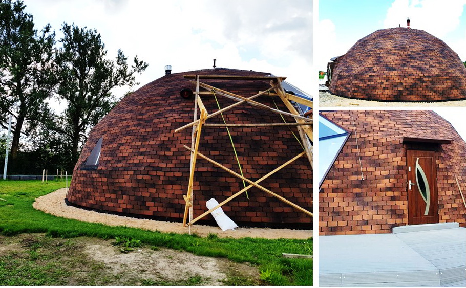 20m2 Small Home | Wooden Dome Ø5m | Dome building Kit’s