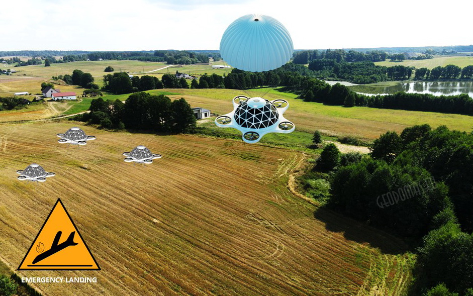 28m² Keleivinis Turistinis Dronas | GEODOMAS