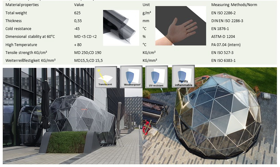 Ø6m Transparent Dome4 Ø6m Transparent Dome4