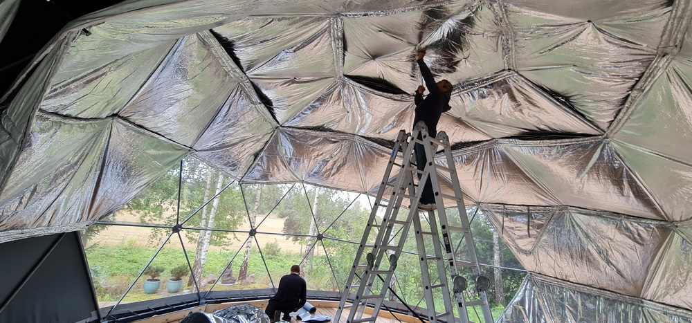 Maža Tyla Lithuania | 35m² Dome Ø6,7m | Sacred Resort