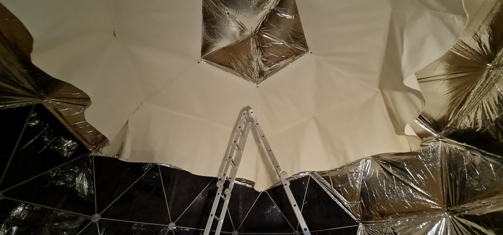 Maža Tyla Lithuania | 35m² Dome Ø6,7m | Sacred Resort