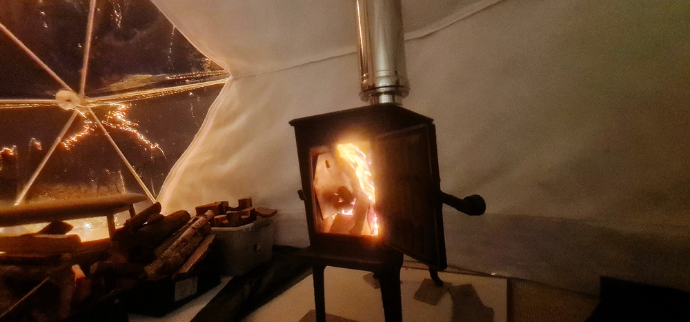 Maža Tyla Lithuania | 35m² Dome Ø6,7m | Sacred Resort