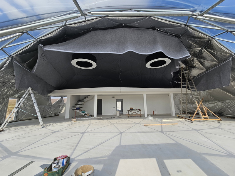 254m2 + 100m2 VIP Loft EVENT CLUB Ø18m DOME | VIPKUPOLAS, LIUTONIS, LT