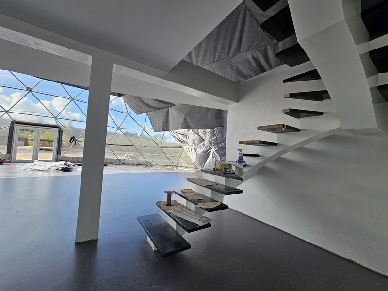 254m2 + 100m2 VIP Loft EVENT CLUB Ø18m DOME | VIPKUPOLAS, LIUTONIS, LT