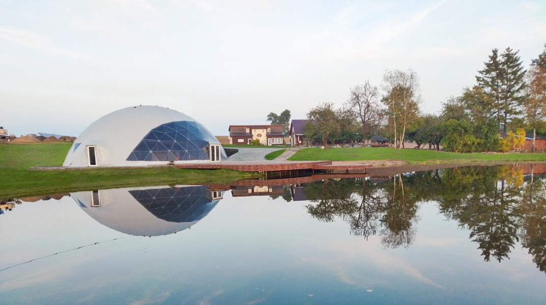 254m2 + 100m2 VIP Loft EVENT CLUB Ø18m DOME | VIPKUPOLAS, LIUTONIS, LT