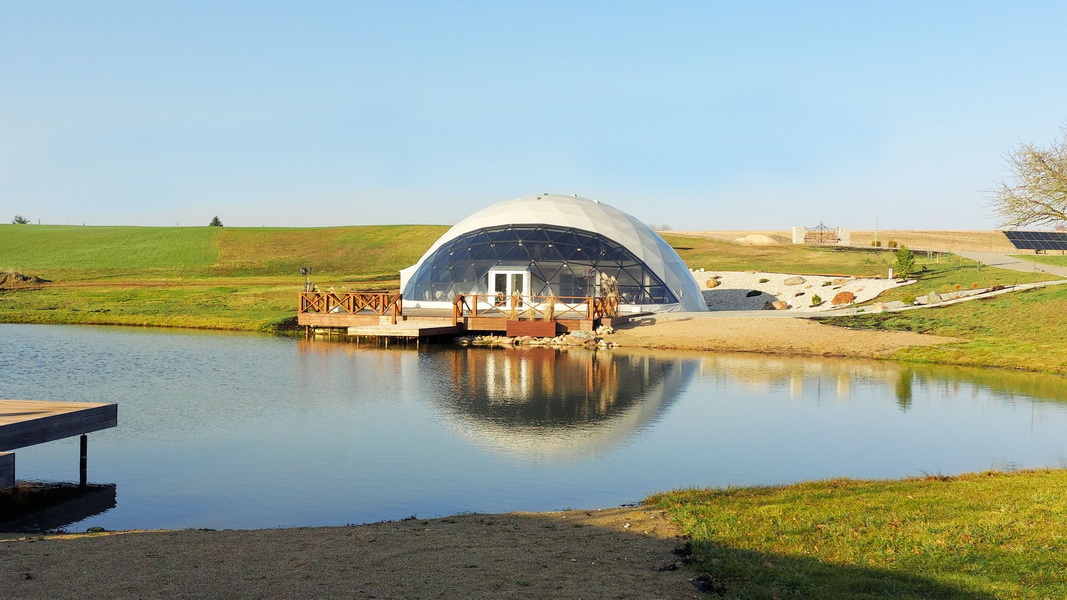 254m2 + 100m2 VIP Loft EVENT CLUB Ø18m DOME | VIPKUPOLAS, LIUTONIS, LT