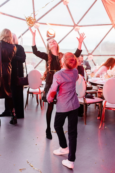 254m2 + 100m2 VIP Loft EVENT CLUB Ø18m DOME | VIPKUPOLAS, LIUTONIS, LT