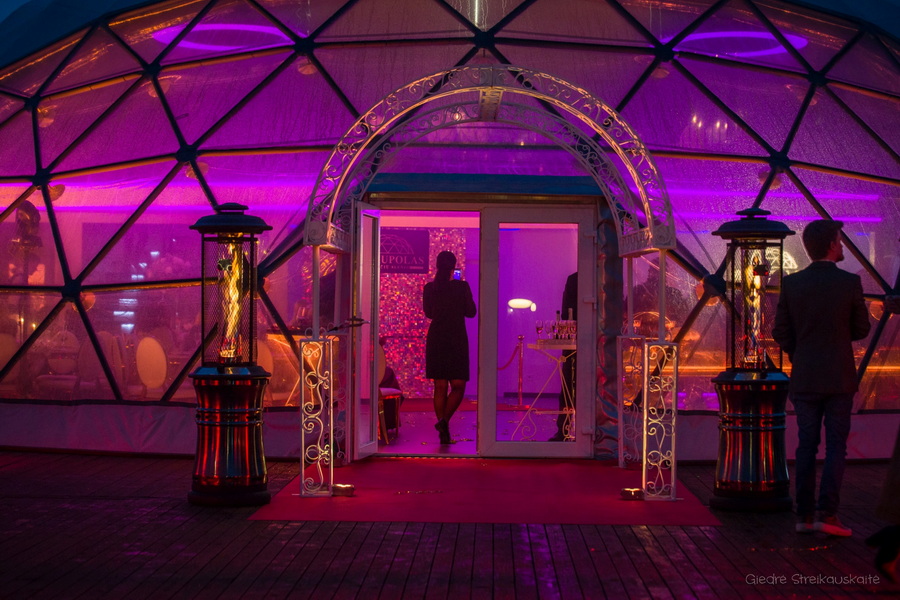 254m2 + 100m2 VIP Loft EVENT CLUB Ø18m DOME | VIPKUPOLAS, LIUTONIS, LT