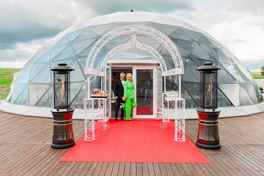254m2 + 100m2 VIP Loft EVENT CLUB Ø18m DOME | VIPKUPOLAS, LIUTONIS, LT