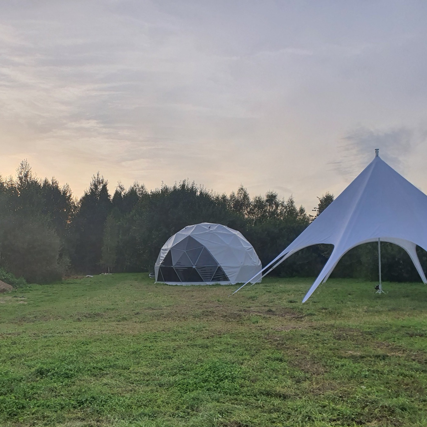 35m2 x4set. VALLEY OF STARS RESORT Ø6,7m | Sližiai, Lithuania