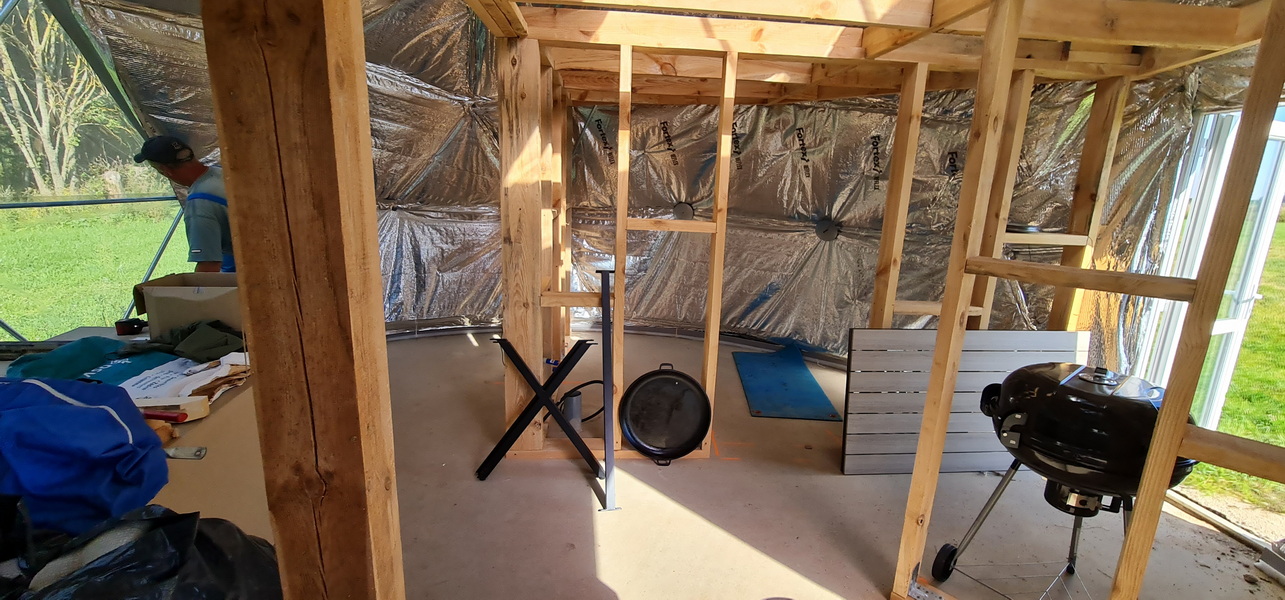 35m2 x4set. VALLEY OF STARS RESORT Ø6,7m | Sližiai, Lithuania