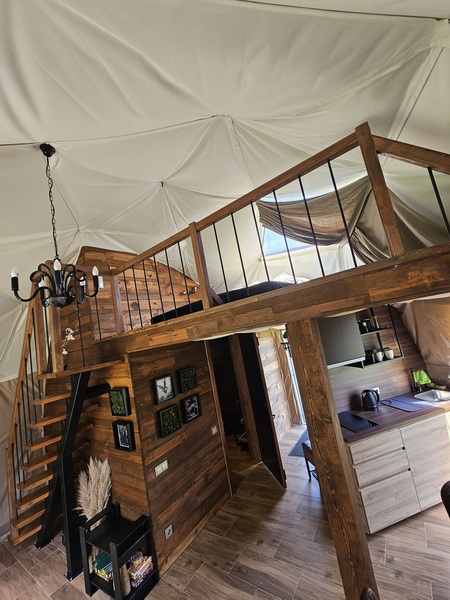 35m2 x4set. VALLEY OF STARS RESORT Ø6,7m | Sližiai, Lithuania