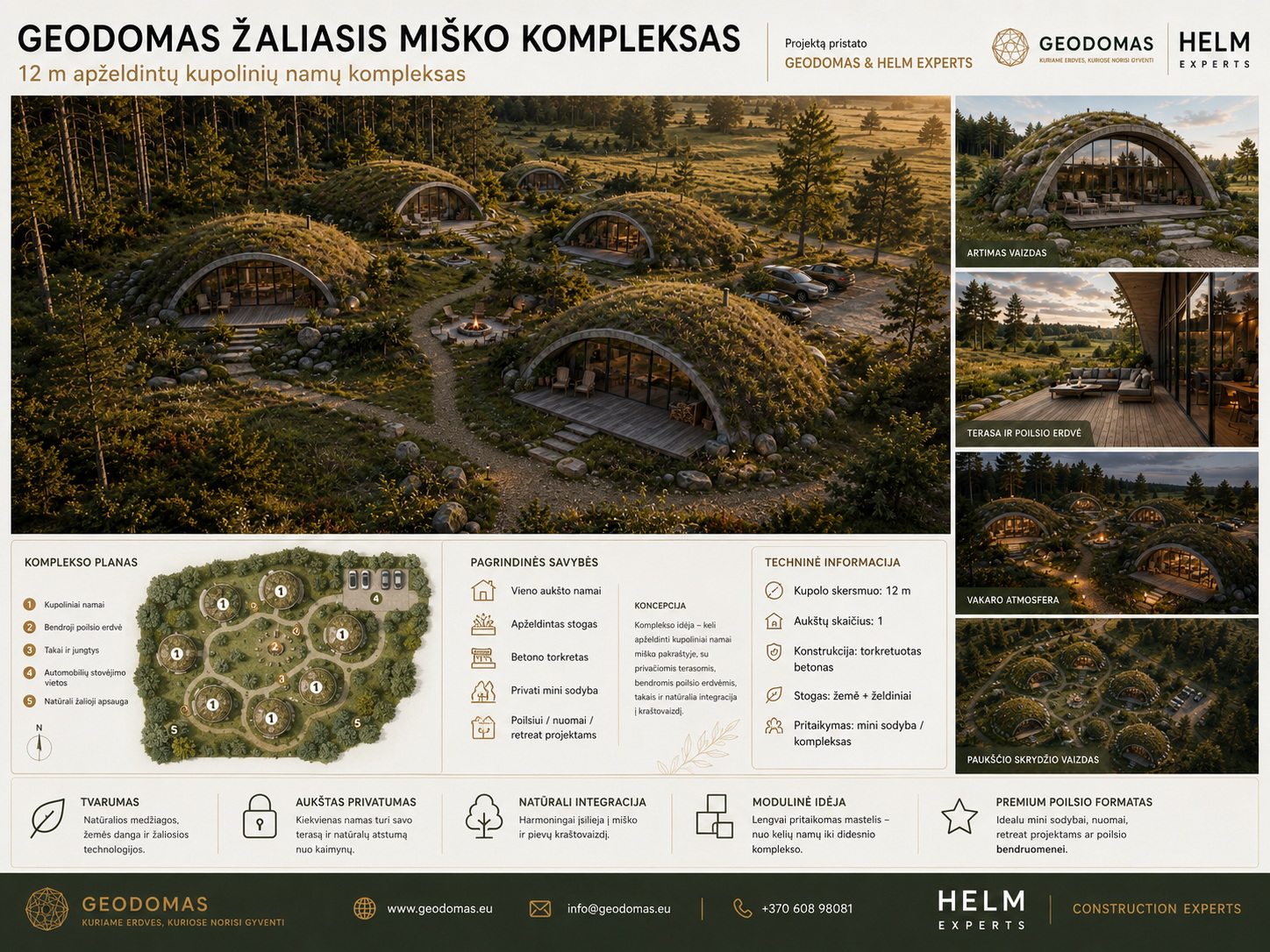 Geodeziniai Namai | Individualus Dizainas | A++ Energetinio Naudingumo Pastatai | Statybų Rinkiniai